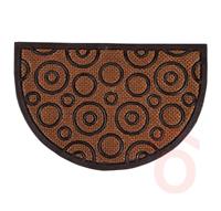 Lábtörlő 40x60cm kókusz+gumi félkör 40600600