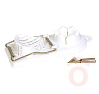 Tojásszeletelő műanyag 2 funkciós 30800006