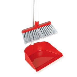 Szemétlapát álló + kefe gumi éllel 1700-265