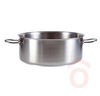 Lábas alacsony inox 25l 40x20cm 80075225