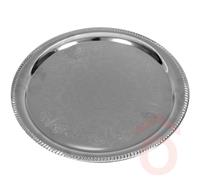 Tálca fém 35,3cm kerek 31200045