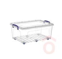 Tároló doboz 40l műanyag zárható fedéllel 30158 DÜ27