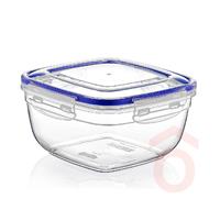 Tároló doboz  0,9l műanyag zárható tetővel 30103 DÜ22