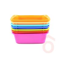 Tál műanyag téglalap 8L 26x33cm pob