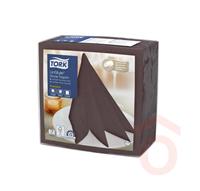 TORK 478727 szalvéta prémium 39x39cm 1/4 50db kakaó LinStyle