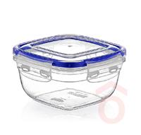 Tároló doboz  0,5l műanyag zárható tetővel DÜ21