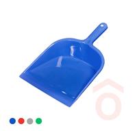 Szemeteslapát műanyag, nyéllel 21x21cm lux sterk