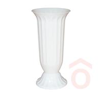 Sírváza bordás 30cm