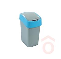 Szemetes billenős 25L pacif.ezüst/kék 217817 CU657 curver