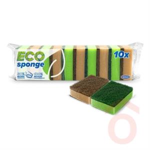 Mosogatószivacs 10db 3x5x8cm B040 Bonus