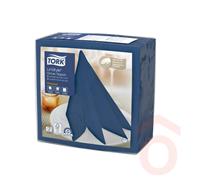 TORK 478856 szalvéta prémium 39x39cm 1/4 50db kék LinStyle