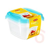 Ételtartó doboz 1,2l 3db fresh&go 08560 CU666