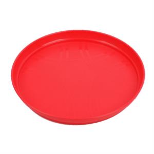 Tálca műanyag 32cm kerek közepes fehér 05025