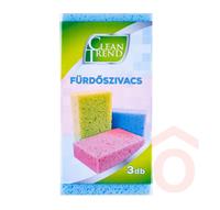 Szivacs fürdő 3,8x90x14cm 3db 028135 Qua