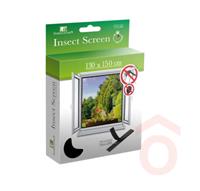 Szúnyogháló ablakra 130x150 fekete 11602BK Garden of E.