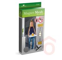 Szúnyogháló ajtóra 100x210 fekete 11398BK Garden of E.