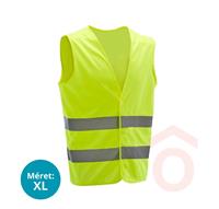 Mellény láthatósági sárga XL eng-193