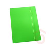 Mappa gumis opt. a/4 600gr neon zöld 02.0036125