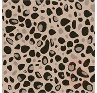 Szalvéta Daisy 33x33cm 3r. 20db Irreg.Spots Taupe 016101