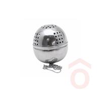 Teaszűrő tojás rozsdamentes   4cm eng-056