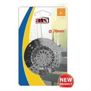 Lefolyószűrő króm 70mm 2db-os 90376