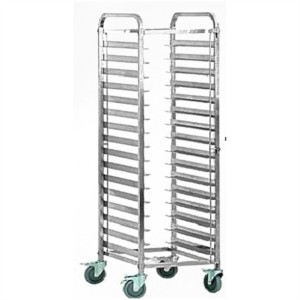 Regál, tálcatartó kocsi 15 db GN 1/1-es tálcához 80074011
