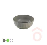 Salátás tál műanyag bordás 0,9l 16x7,3cm 101