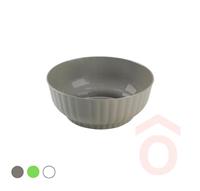 Salátás tál műanyag bordás 1,5l 19x8,0cm 102