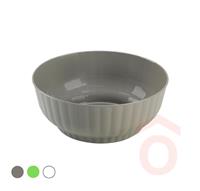 Salátás tál műanyag bordás 3l 24x9,0cm 104