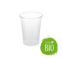 Pohár műanyag lebomló 2dl 100db víztiszta (CPLA) BIO 76302