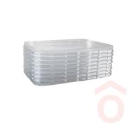Svédtál 450-750 tető víztiszta 50db PVC. 50601312
