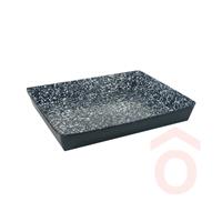 Tepsi 32x22cm zománcozott (3as)