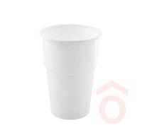Pohár műanyag 3dl 50db fehér 4,2g/db (PP) 4030S