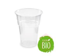 Pohár műanyag lebomló 3dl 50db víztiszta (CPLA) BIO 76313