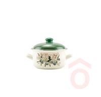 Lábas  1,8l fedővel zománcozott oliva 16cm 14826 PHome