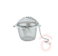 Teaszűrő tojás rozsdamentes 11cm 72131 PHome