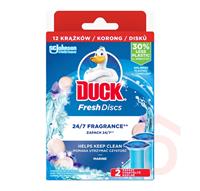 Duck fresh wc öblítő korong utántöltő 2db/csom Marine