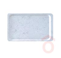 Tálca műanyag 53x32,5cm fehér 40200150